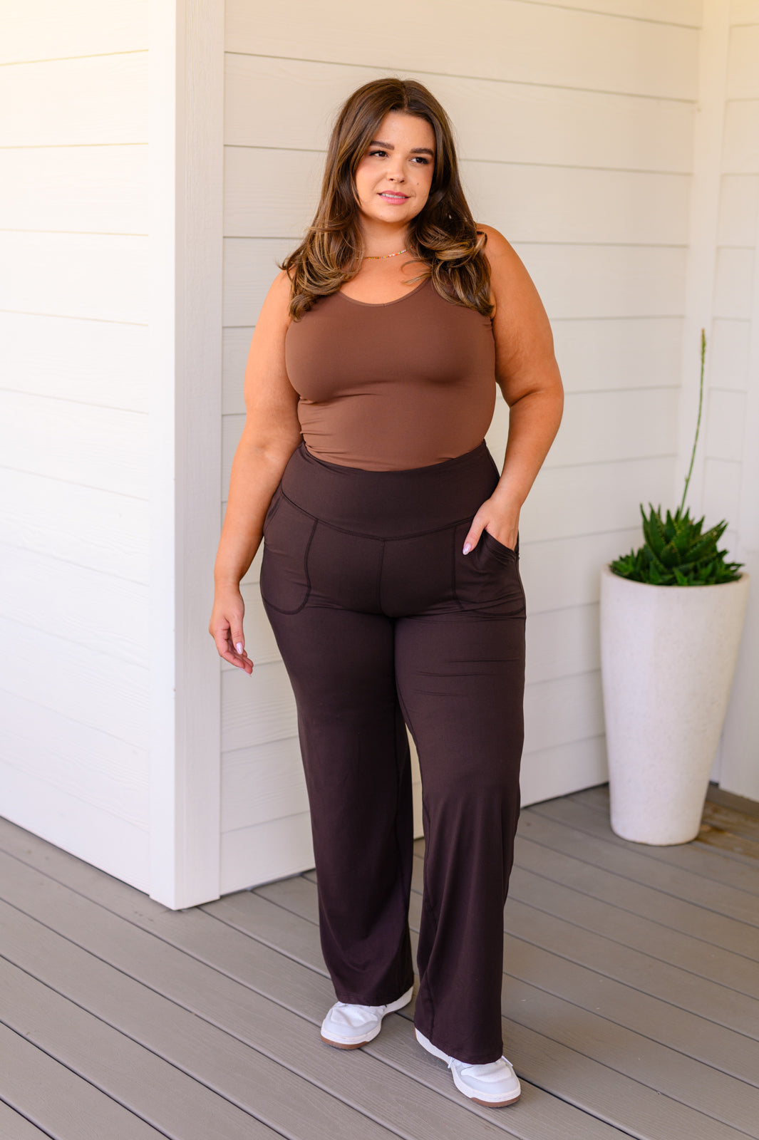 Moving and Grooving Wide Leg Leggings – Lavender Boutique