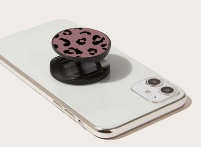 Mauve + Leopard Phone Grip