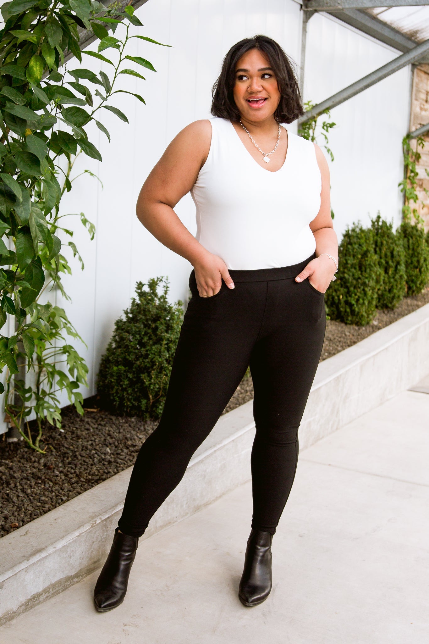 fancy leggings top