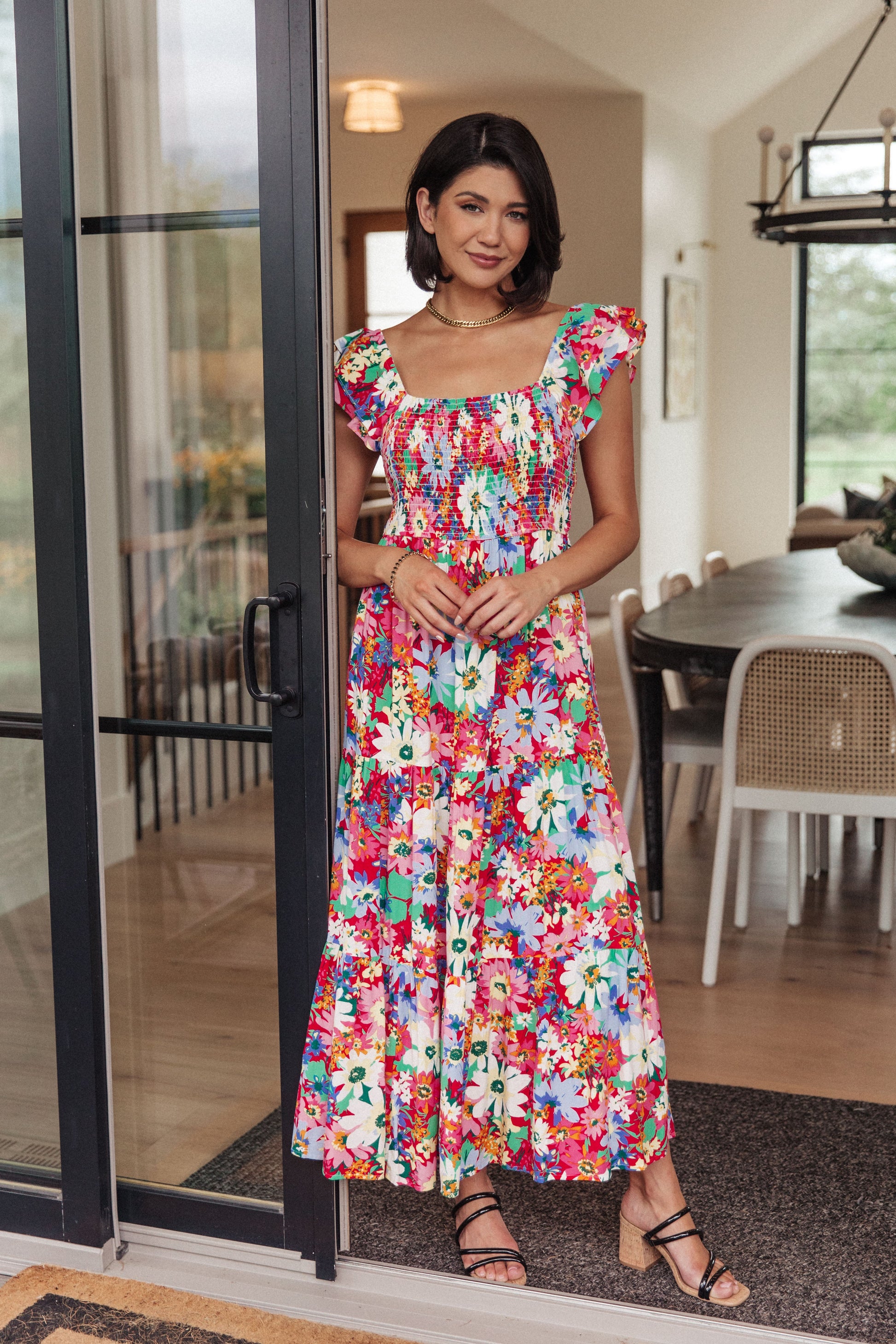 Walk in the Flowers Maxi Dress – Lavender Boutique