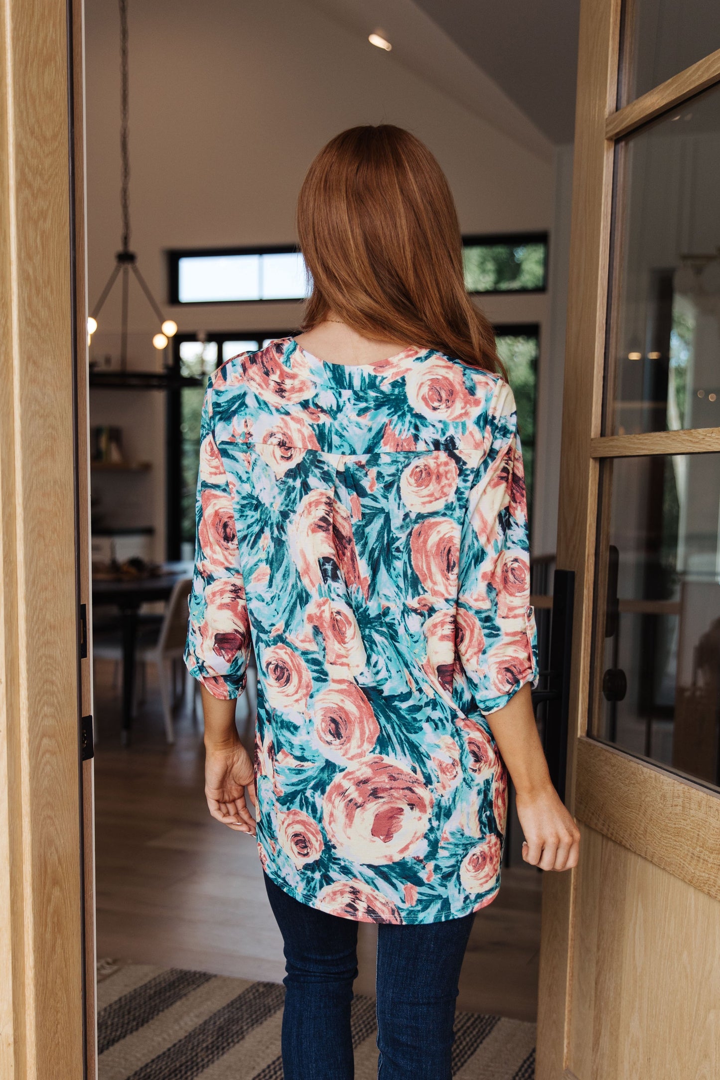 Whisked Away Floral Top